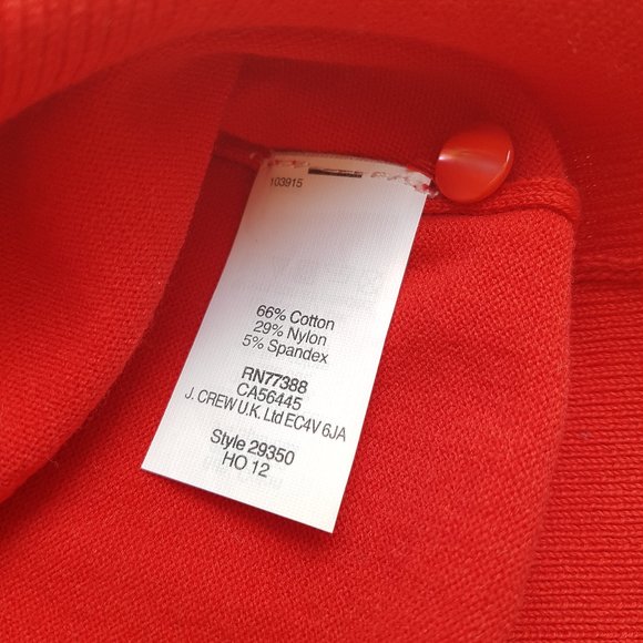 J.CREW Red Jackie Cardigan Sweater (NWOT) - Picture 8 of 10
